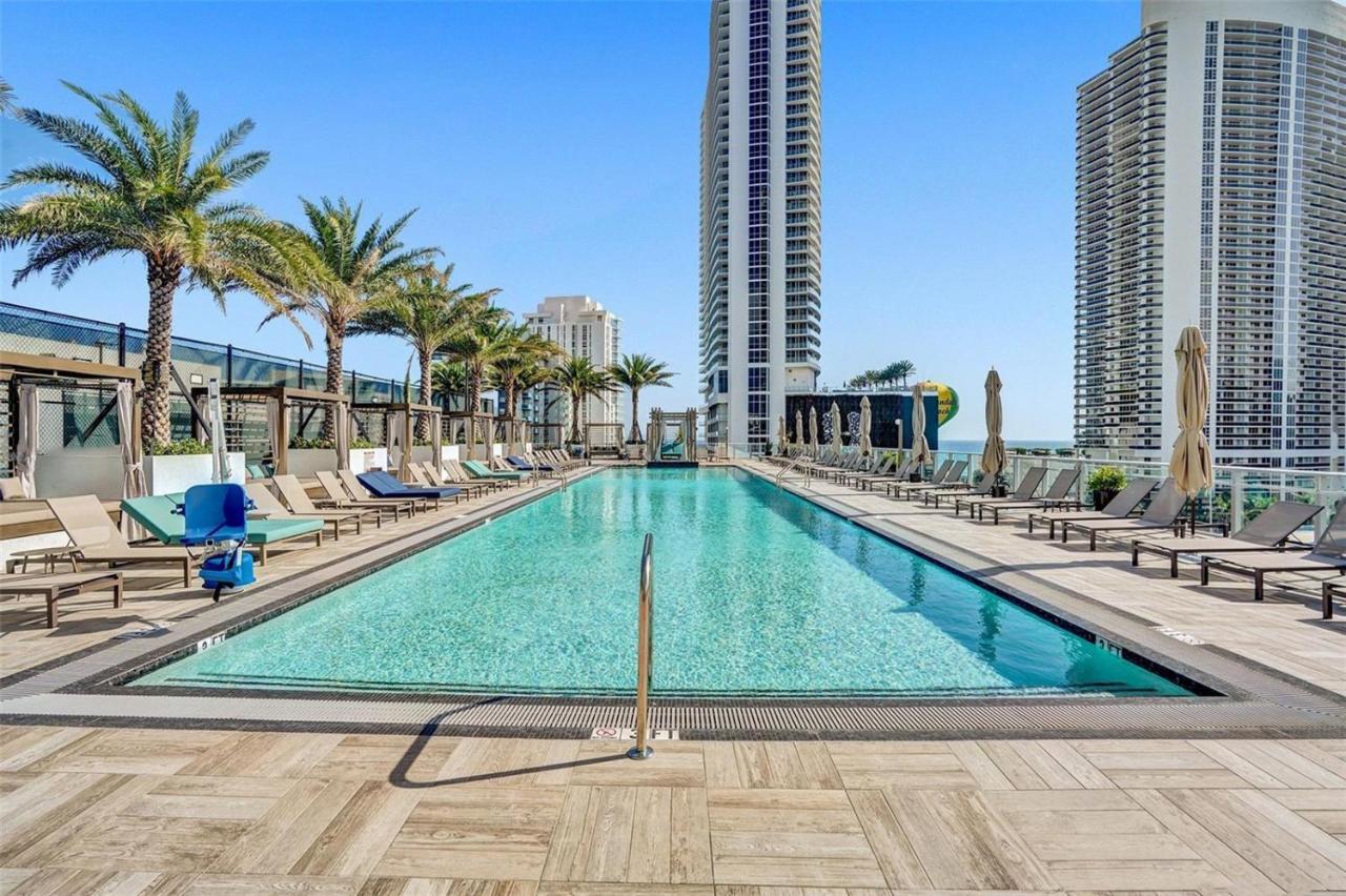 Hyde Beach House - Millionaire 2 Bd 2 Ba Apt, Direct Ocean View, 5 Min Walk To Ocean Hollywood Exteriör bild