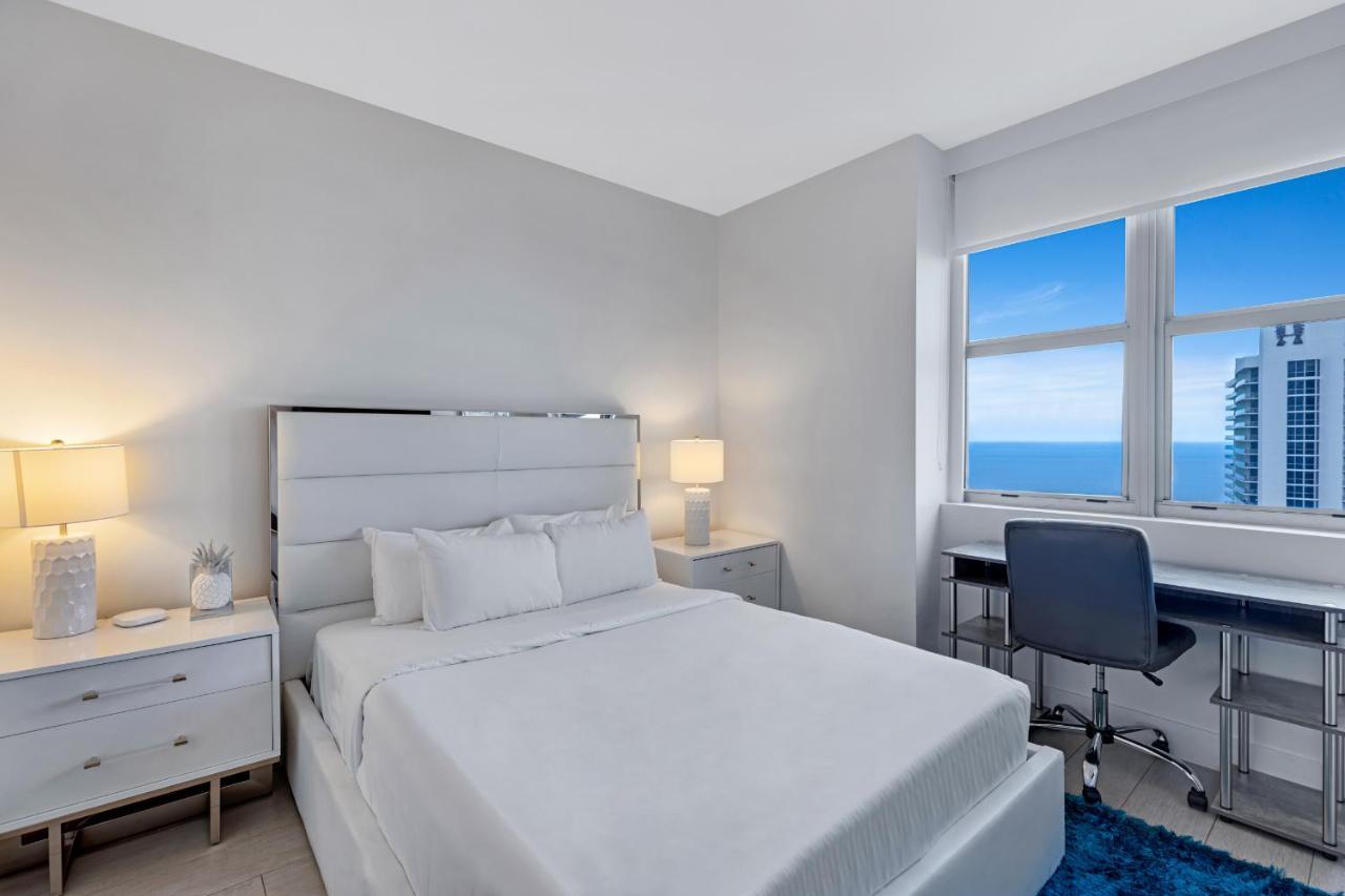 Hyde Beach House - Millionaire 2 Bd 2 Ba Apt, Direct Ocean View, 5 Min Walk To Ocean Hollywood Exteriör bild
