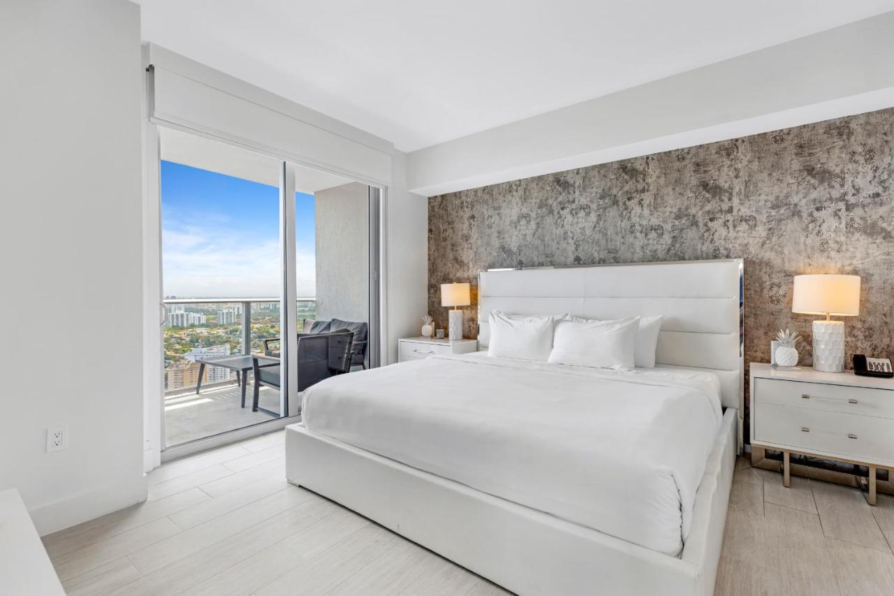 Hyde Beach House - Millionaire 2 Bd 2 Ba Apt, Direct Ocean View, 5 Min Walk To Ocean Hollywood Exteriör bild