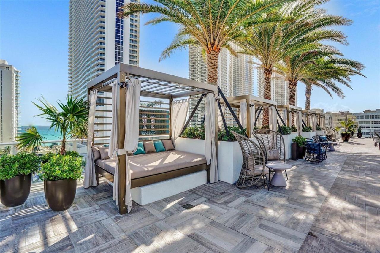 Hyde Beach House - Millionaire 2 Bd 2 Ba Apt, Direct Ocean View, 5 Min Walk To Ocean Hollywood Exteriör bild