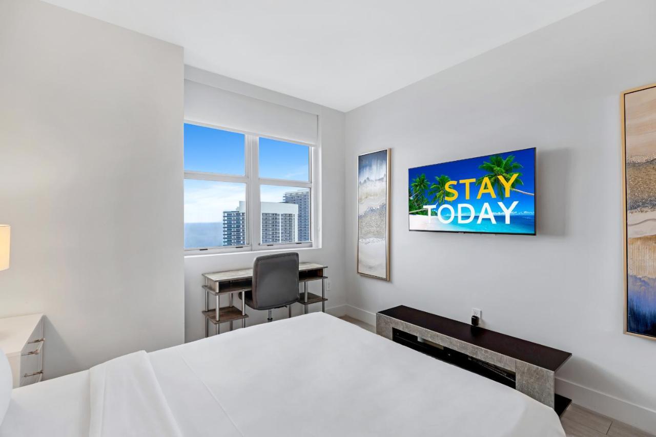 Hyde Beach House - Millionaire 2 Bd 2 Ba Apt, Direct Ocean View, 5 Min Walk To Ocean Hollywood Exteriör bild