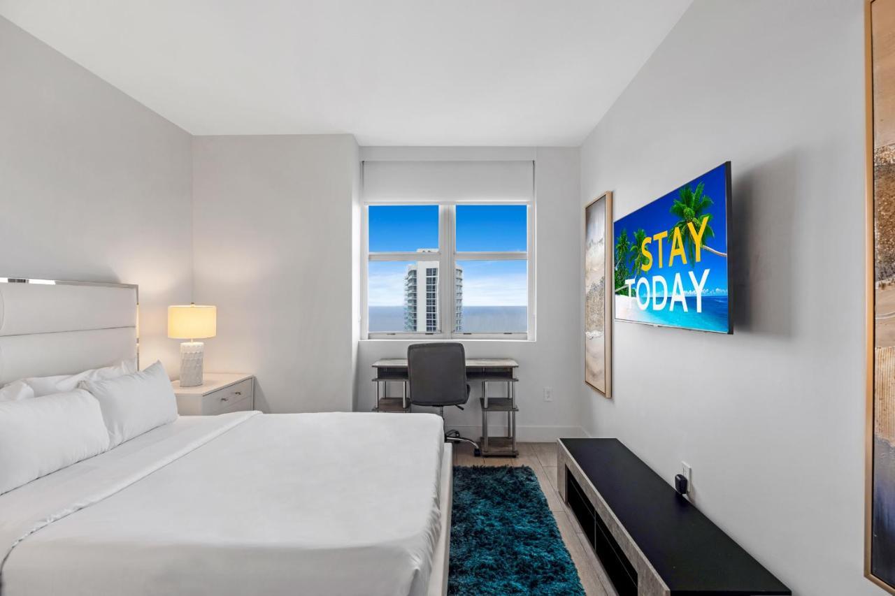 Hyde Beach House - Millionaire 2 Bd 2 Ba Apt, Direct Ocean View, 5 Min Walk To Ocean Hollywood Exteriör bild