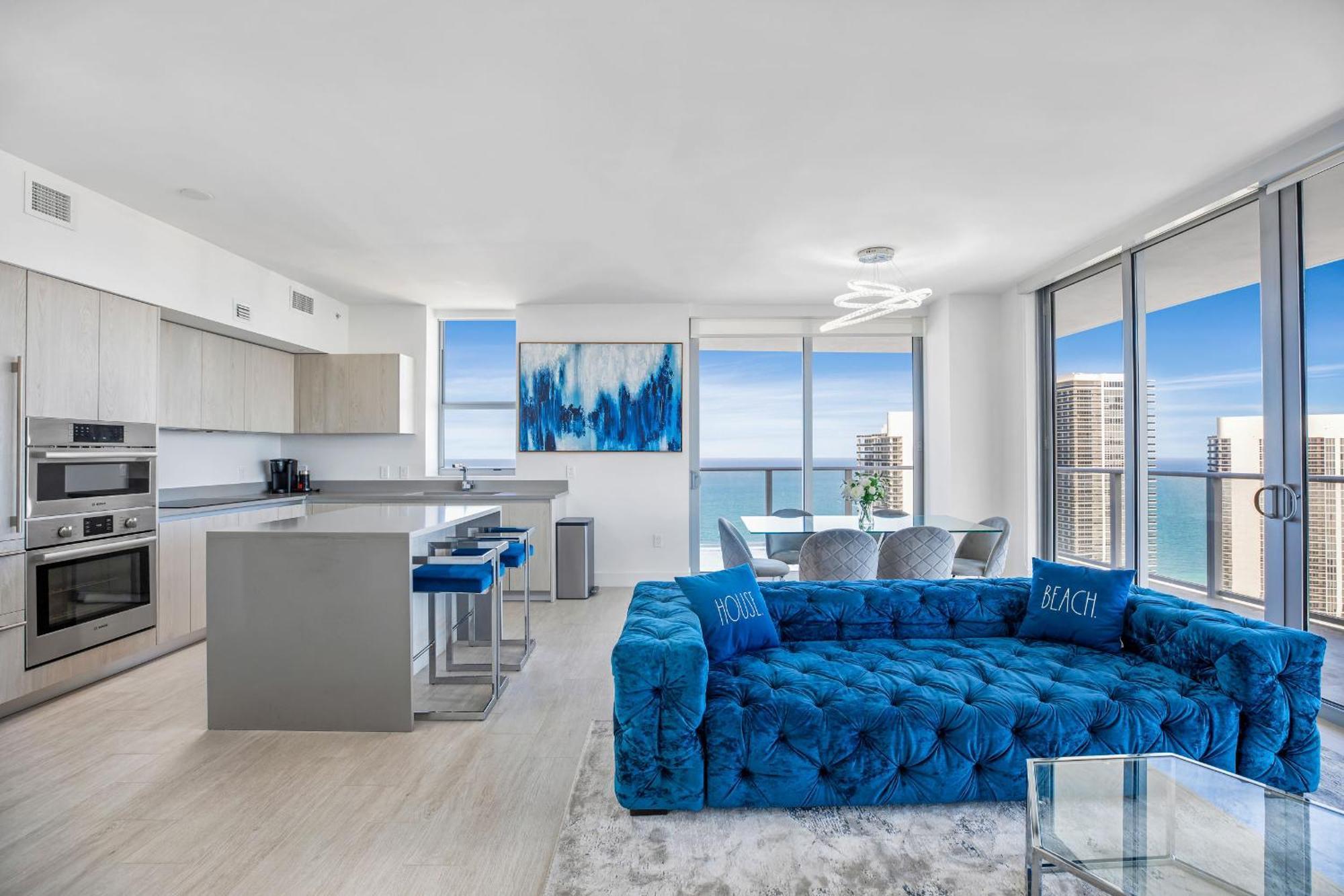 Hyde Beach House - Millionaire 2 Bd 2 Ba Apt, Direct Ocean View, 5 Min Walk To Ocean Hollywood Exteriör bild